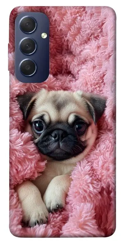 TPU чохол Demsky Мопс у ніжностях для Samsung Galaxy M54 5G