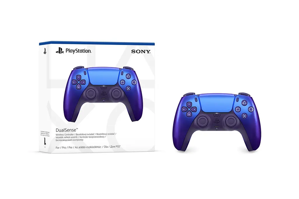 Геймпад бездротовий Sony PlayStation 5 DualSense Chrome Indigo (1000050597) - фото 6