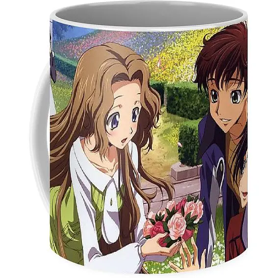 Кухоль GeekLand Code Geass Код Гіас Нанналлі Лелуш 330 мл білий - фото 3