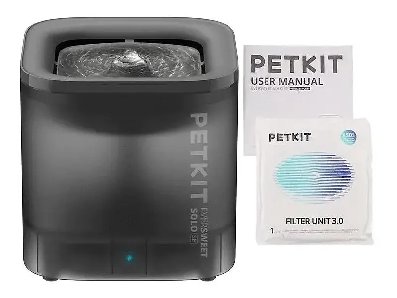 Смарт напувалка Petkit Eversweet Solo SE Smart Pet Drinking Fountain Dark Gray P4103S - фото 4