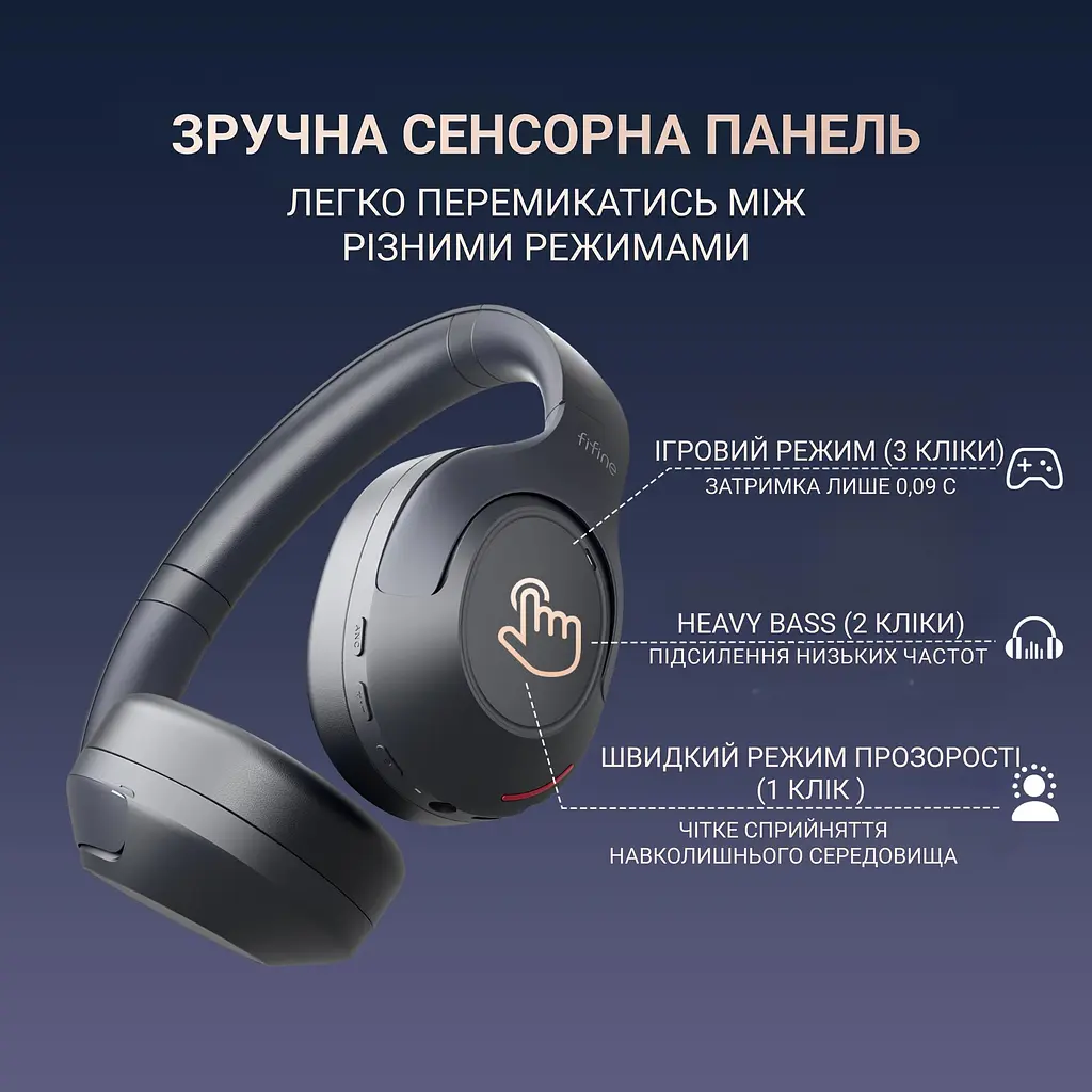 Гарнітура Fifine X3 Black - фото 6