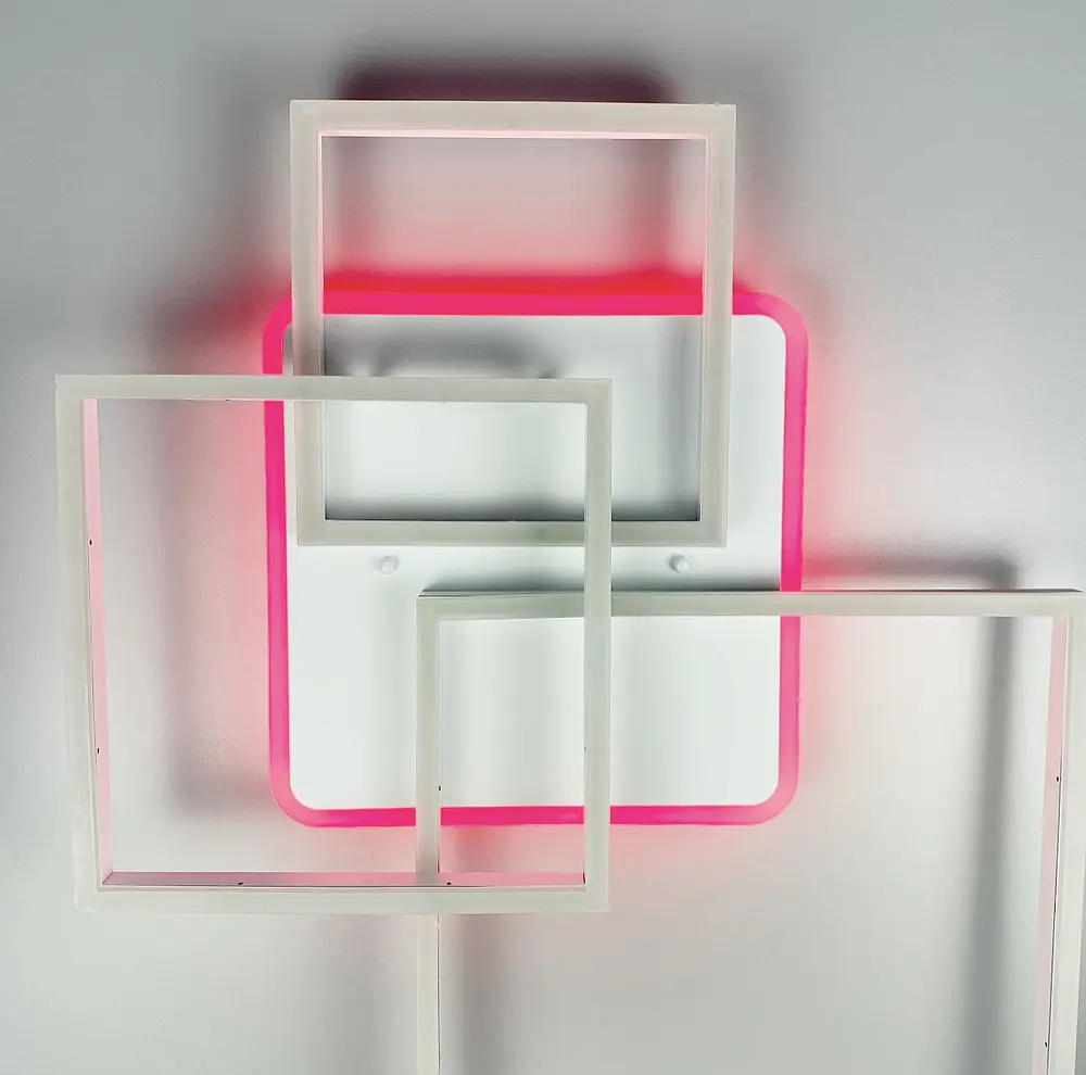 Светодиодная люстра Ideal Lux Frame Line.F Цвет корпуса Хром - фото 3