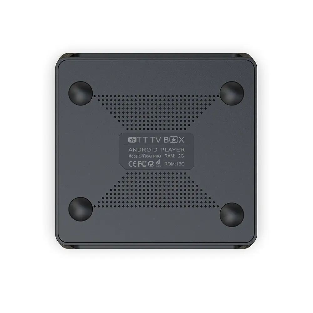 Тв приставка медіаплеєр з екраном Allwinner TV BOX X96Q Pro H313 1GB RAM 8GB ROM - фото 6