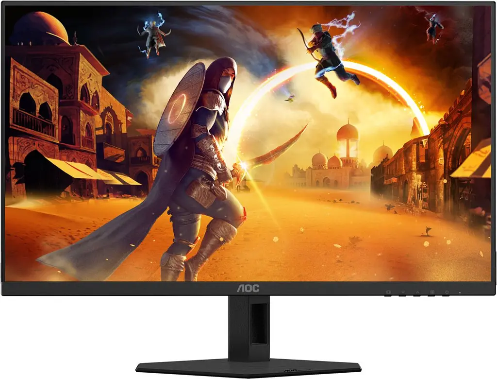 Монітор TFT 24.5" AOC 25G4SRE, Fast IPS, 300Гц, 2xHDMI, DP, чорно-червоний (25G4SRE) - фото 9