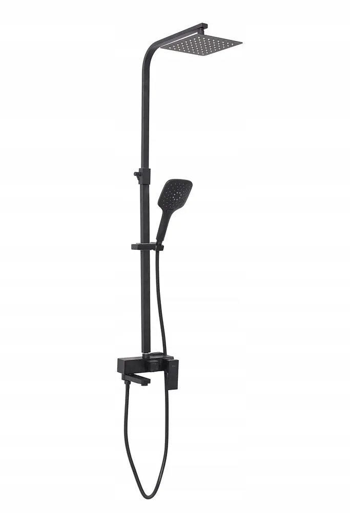 Душевая система Rea Fort black mat черный матовый REA-P9861, Черный матовый - фото 2