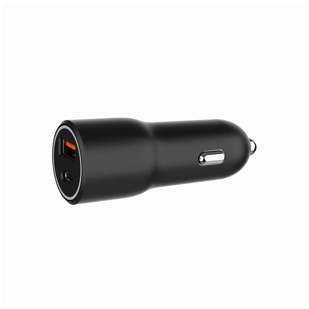 Зарядное устройство для Gembird 1xUSB-C PD20W + 1xUSB QC3.0 car adapter black (TA-UC-AC2PDQC38-CAR-01) - фото 4