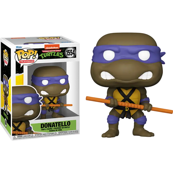 Фігурка Funko Pop TMNT Donatello Черепашки-ніндзя Донателло 10 см (FP TMNT D 1554) - фото 2