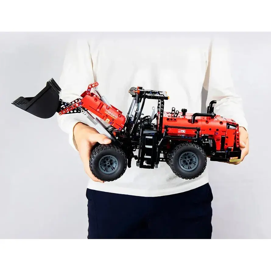Конструктор Onebot Toy Truck Engineering Bulldozer (CN  OBZZJ01AIQI  GP00091CN/GP00017) - фото 3