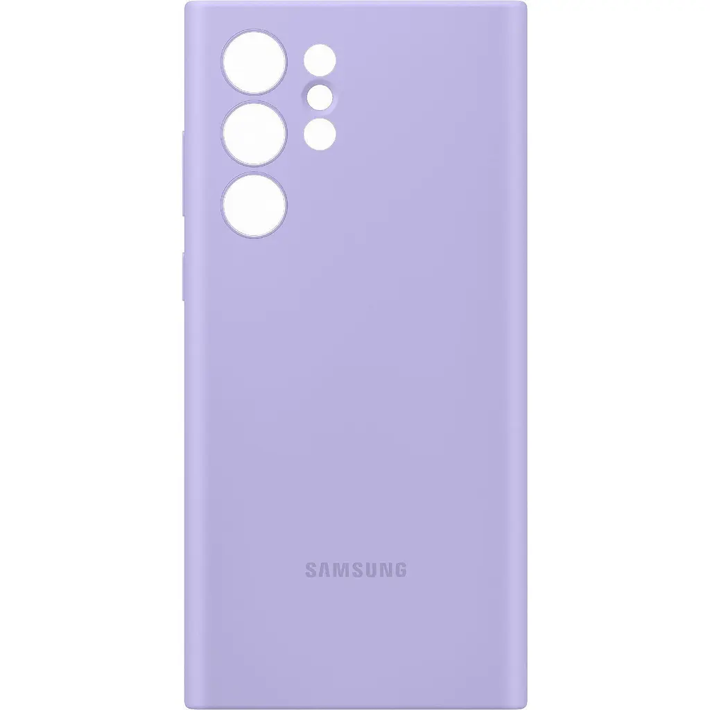 Силіконовий чохол Samsung Silicone Cover для Samsung Galaxy S22 Ultra (S908) Lavender EF-PS908TVEGRU - фото 3