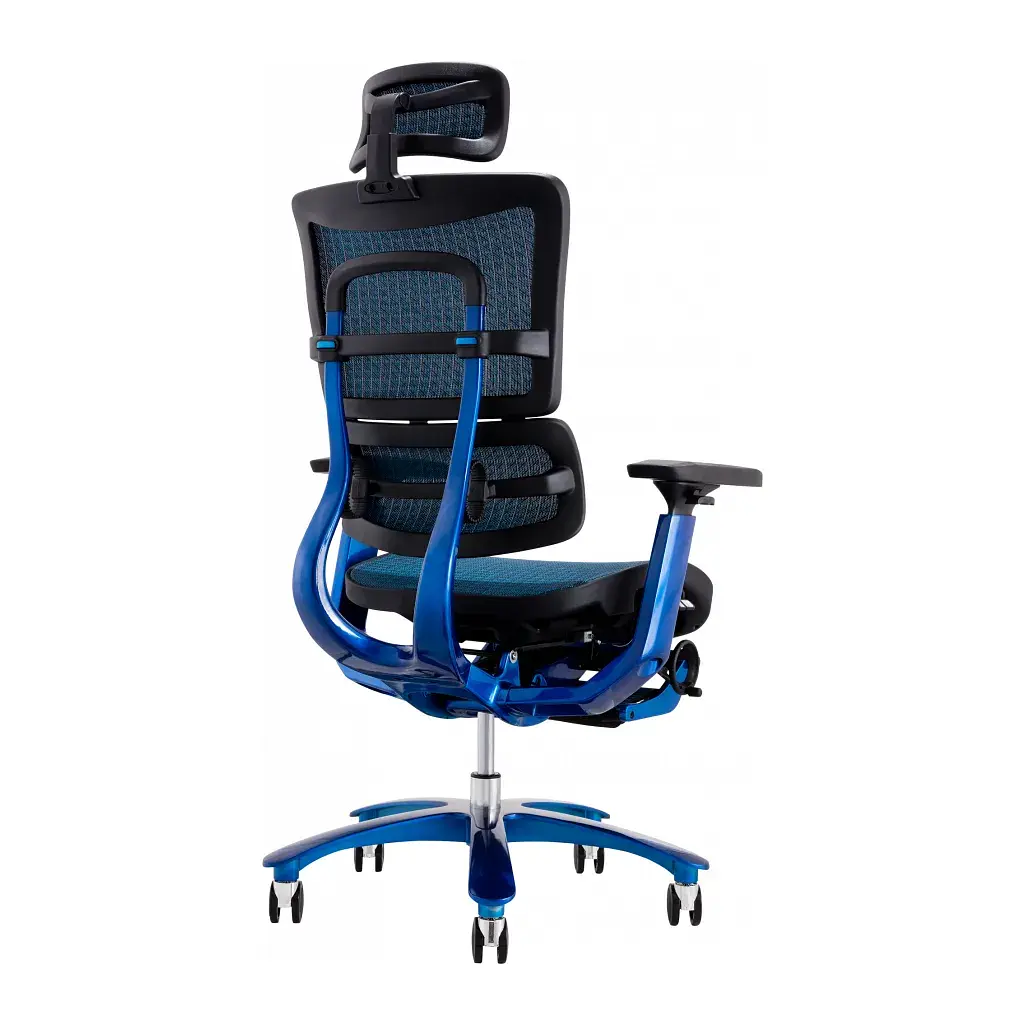 Офісне крісло GT Racer X-815L Black/Blue (X-815L Black/Blue (W-85)) - фото 2
