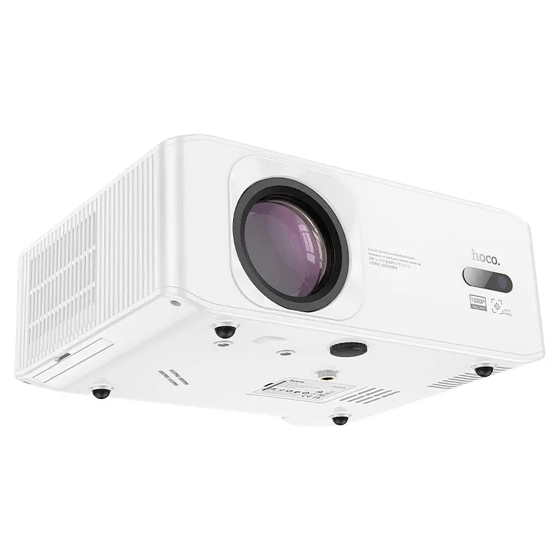 Проєктор Hoco DT3 Android 1080p 370ANSI Wi-Fi 2.4+5G White Box - фото 2