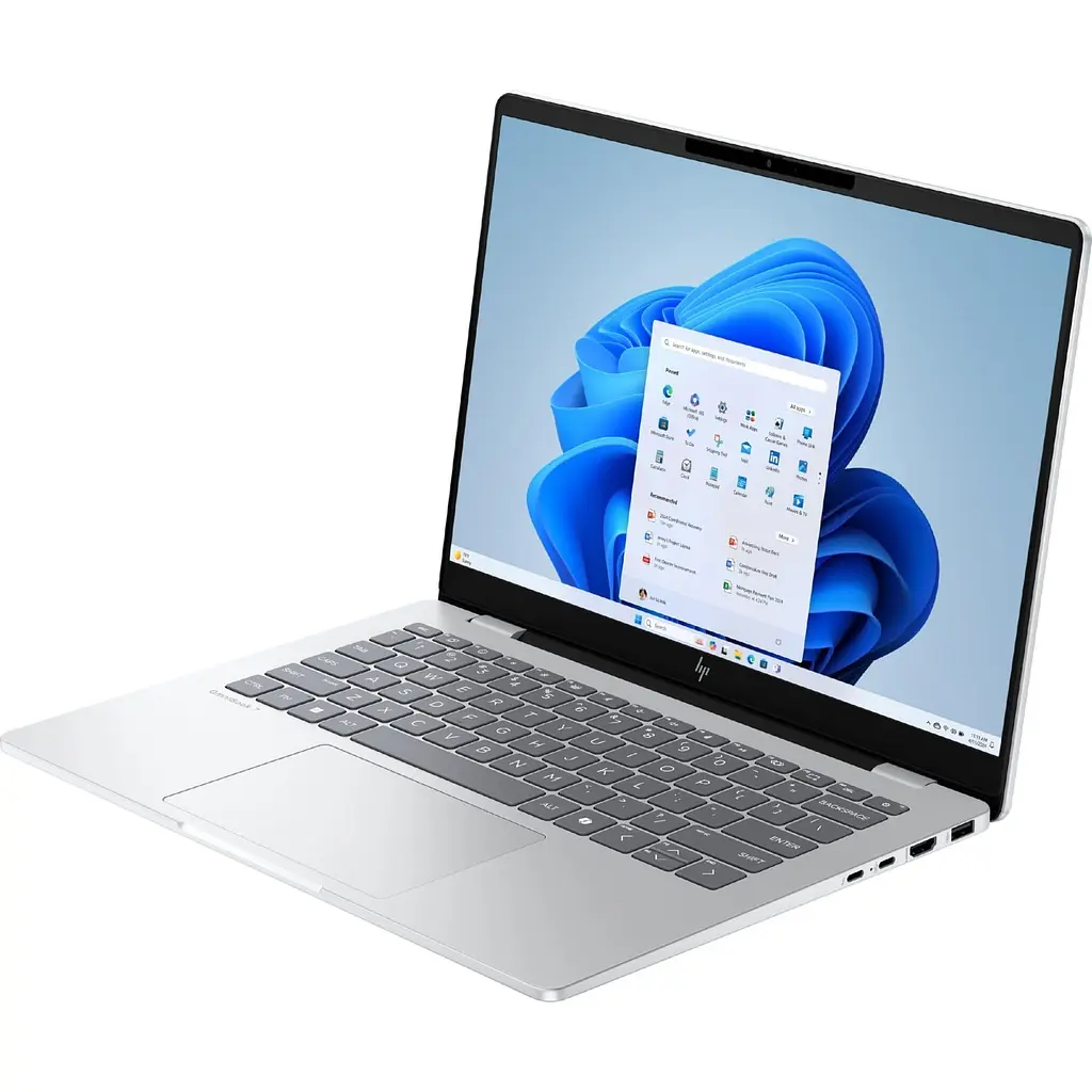 Ноутбук HP 14 OmniBook 7 14-fr0007ua 1920x1200 IPS/Intel U7-255H/32GB/512SSD/Intel Arc/Win11H/Silver (C9RR9EA) - фото 2