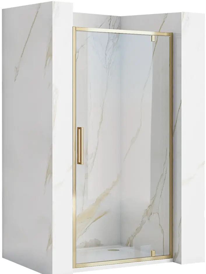Душові двері Rea Rapid Swing 100 gold REA-K5619
