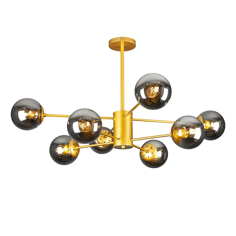 Люстра Levistella 7526033-8 GD+BK - фото 2