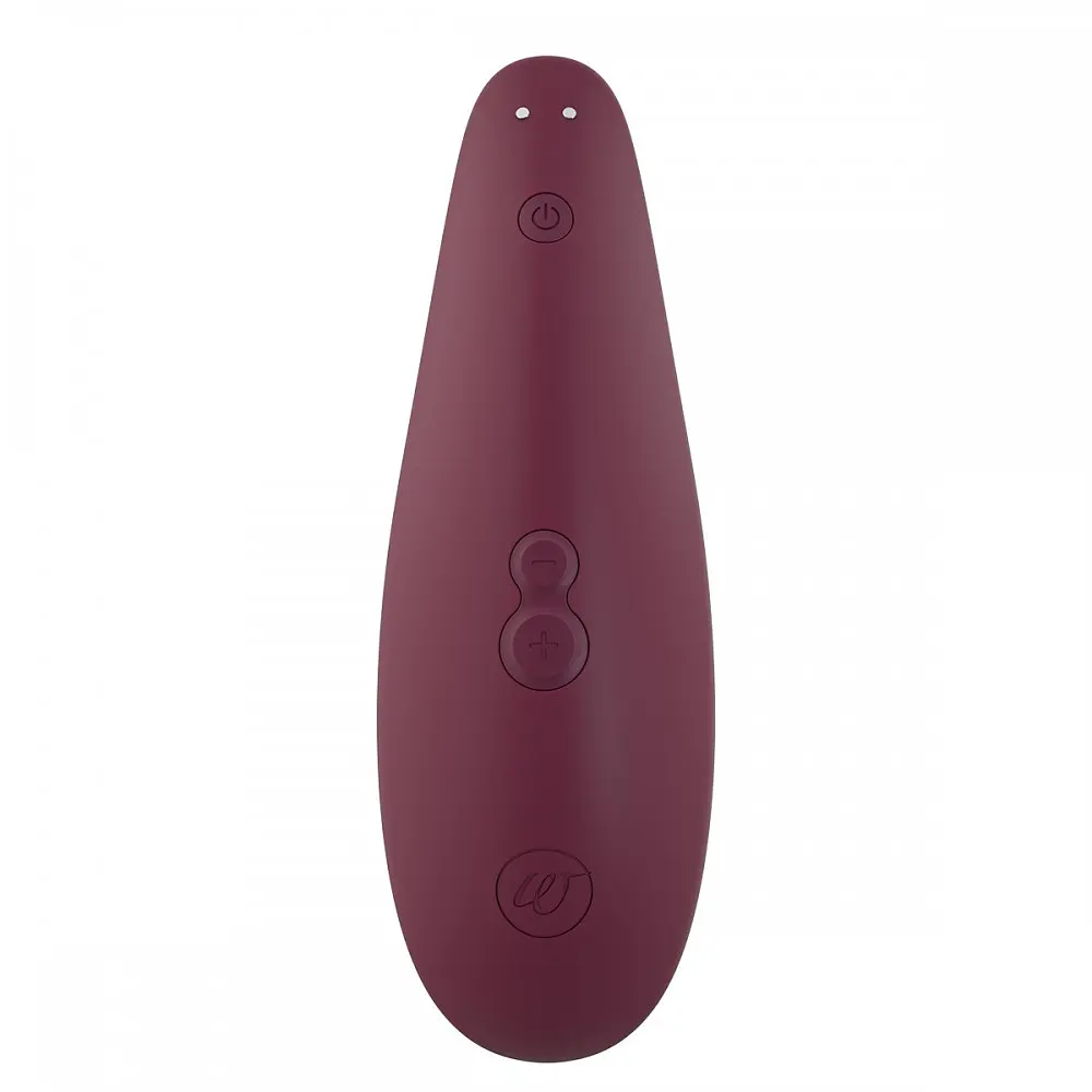 Лубрикант Womanizer Classic 2 + 50 мл- Інноваційний вакуумний стимулятор клітора, 14.8х4.8 см бордовий - фото 3