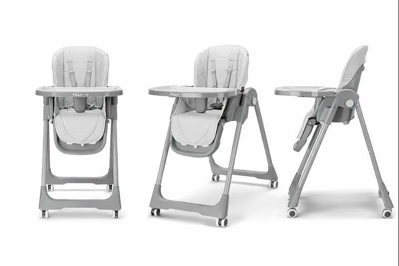 Стілець для годування TILLY Junior T-671 Light Grey /1/ [CD] - фото 2