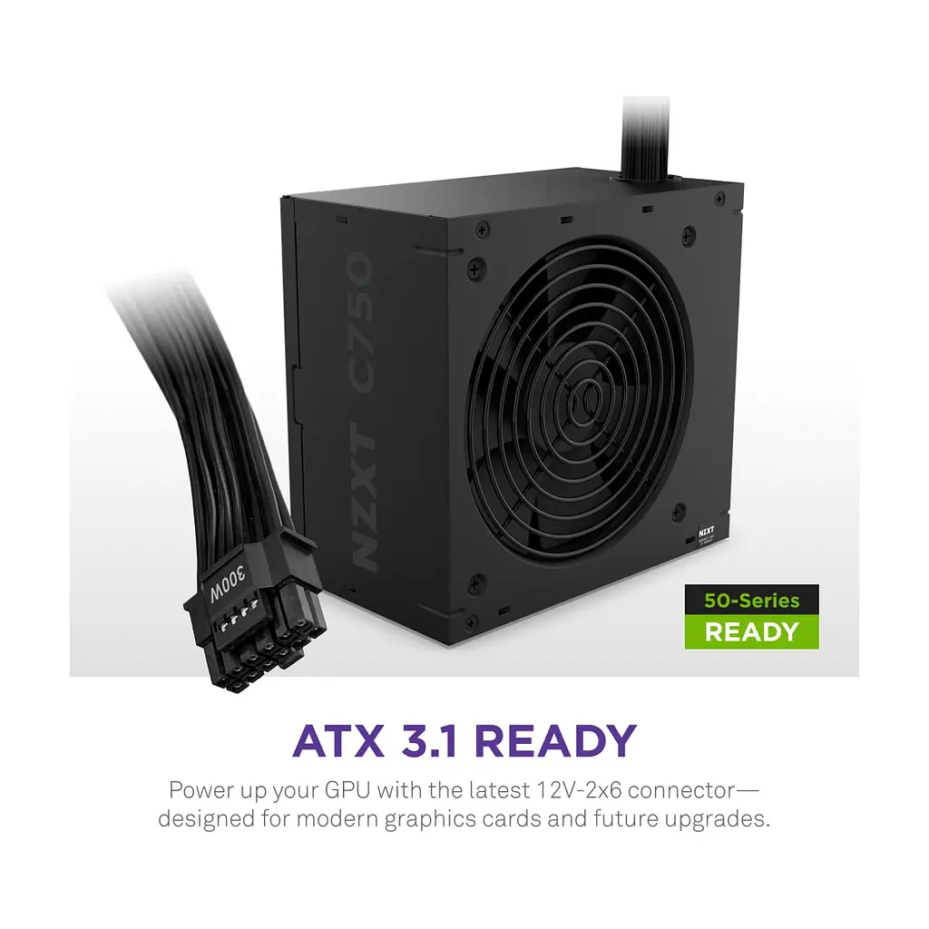 Блок живлення NZXT 750W (PA-7B3BB-EU) - фото 3