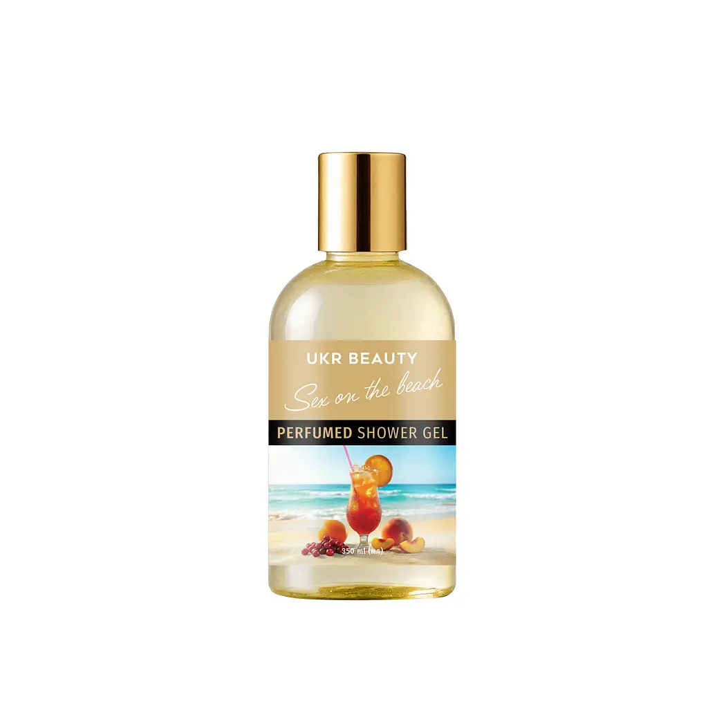 Гель для душу парфумований "Sex on the beach", UKR BEAUTY, 350 мл.
