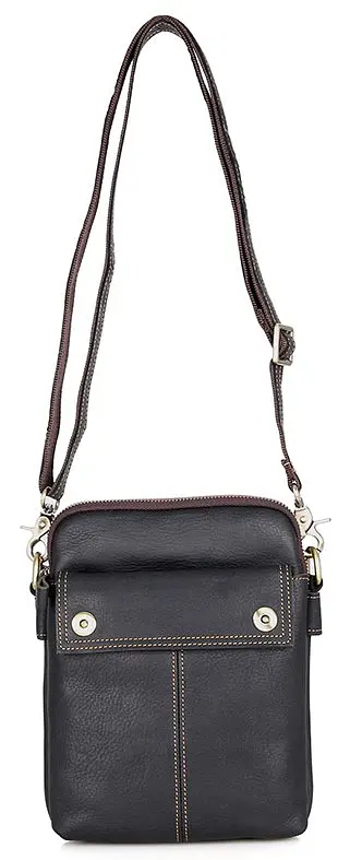 Кожаная сумка мужская Vintage 18,5х24х5 см sum0013939 - фото 5