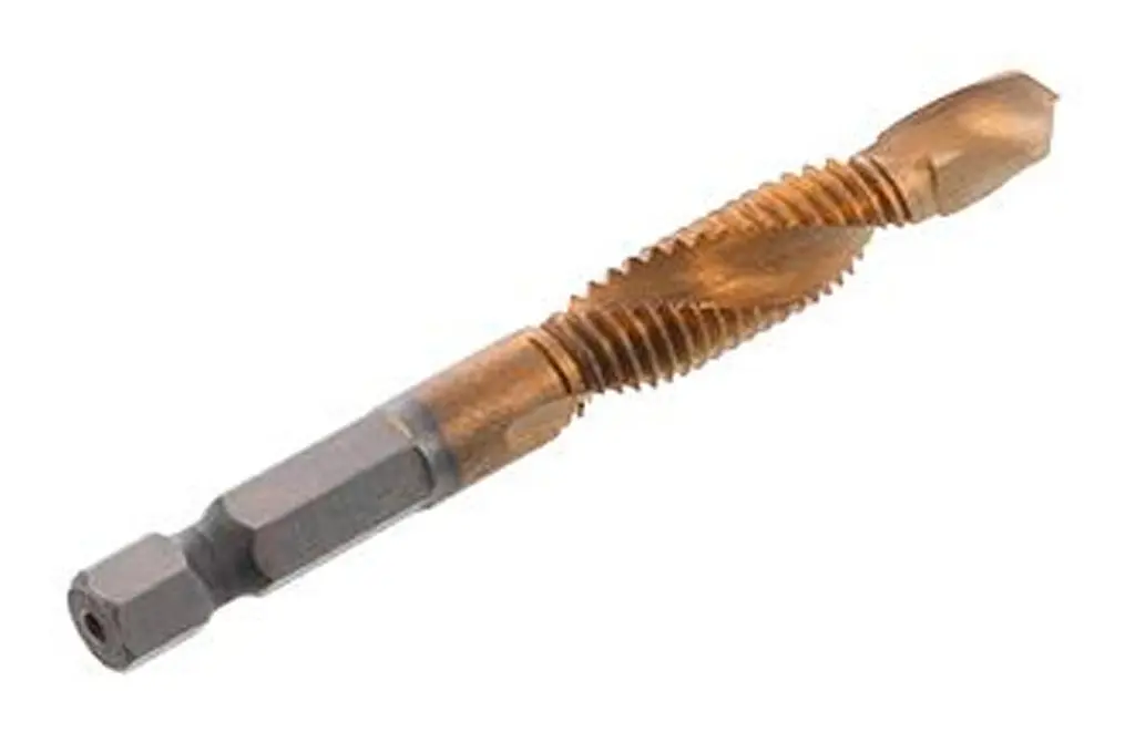 Свердло метчик по металу комбінований метричний Intertool M8 x 1.25 - фото 2