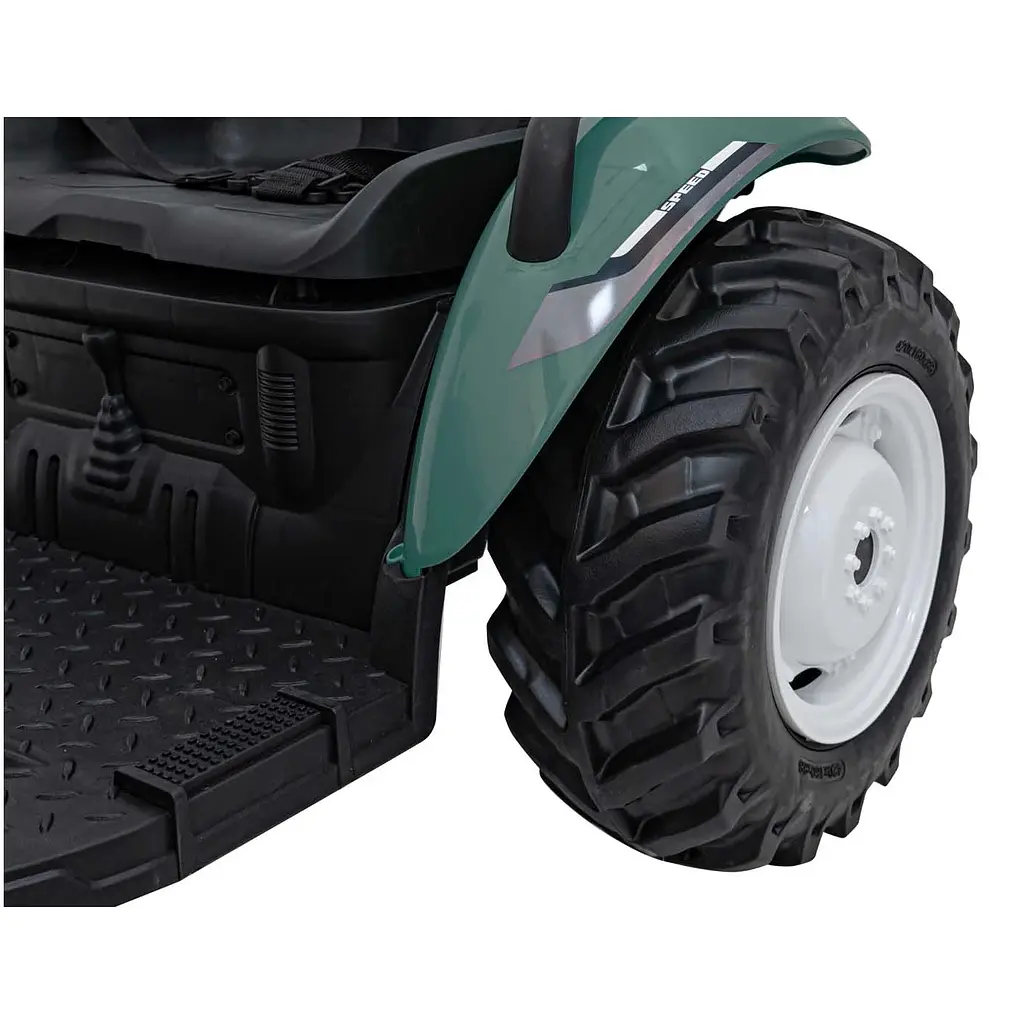 Детский электромобиль-трактор Ramiz GROW 1804 Dark Green 24 В, Green (PA.HC-306.J-ZIE) - фото 4