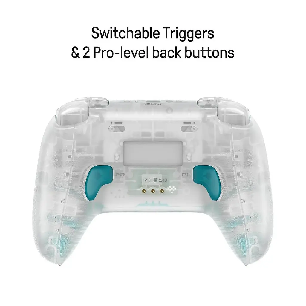 Геймпад 8BitDo Ultimate 2 Wireless Clear Blue - фото 5