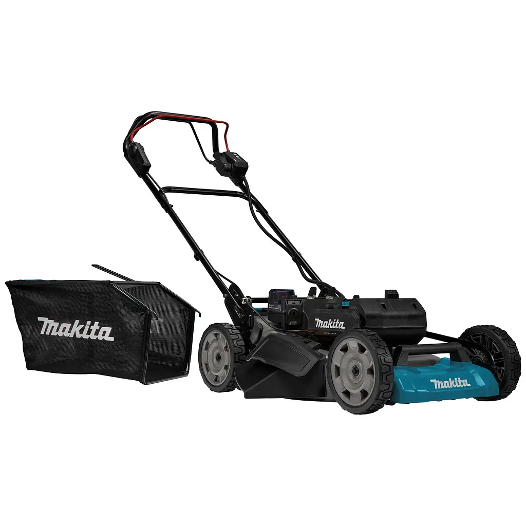 Газонокосарка акумуляторна самохідна Makita LM001CZ (53 см, 20-100 мм, 70 л, BL, PDC, без акумулятора та зарядного пристрою) - фото 4