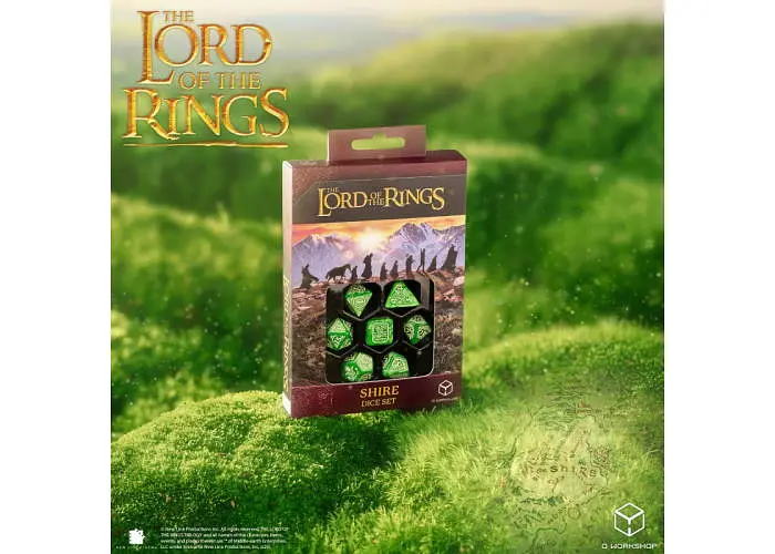 Набір кубиків The Lord of the Rings: Shire Dice Set (7 шт.) (LOTR/190166/SHI/A) - фото 10