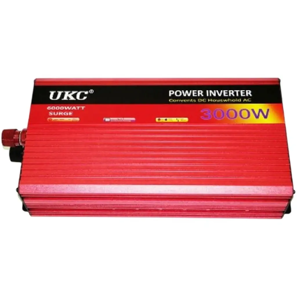 Автомобільний інвертор UKC YT-3000W-CI12V 3000VA 1500W 12/220V [167722] - фото 2