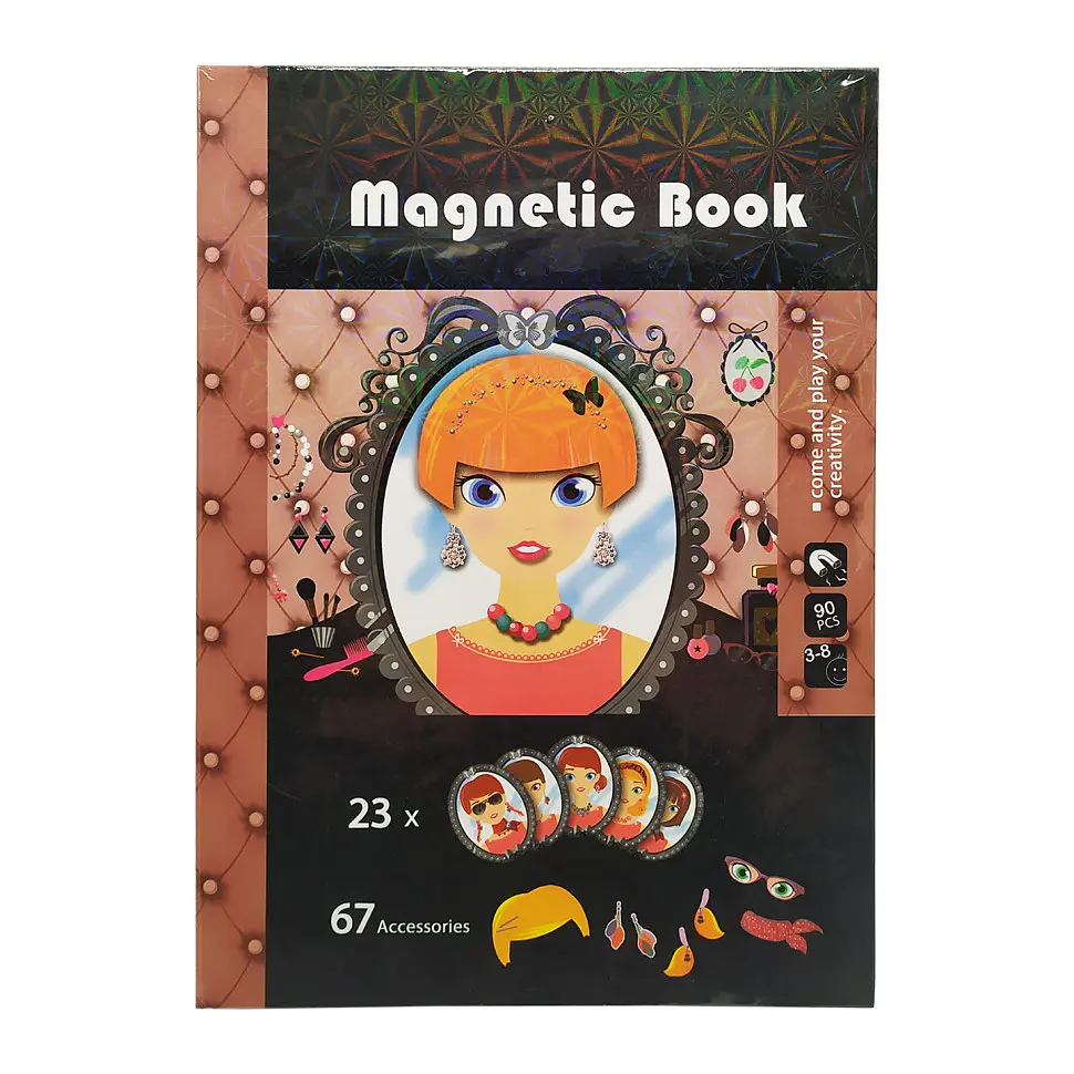 Набір для творчості Принцеса Bambi магнітна книга 26х19х4 см igr0001422 - фото 5