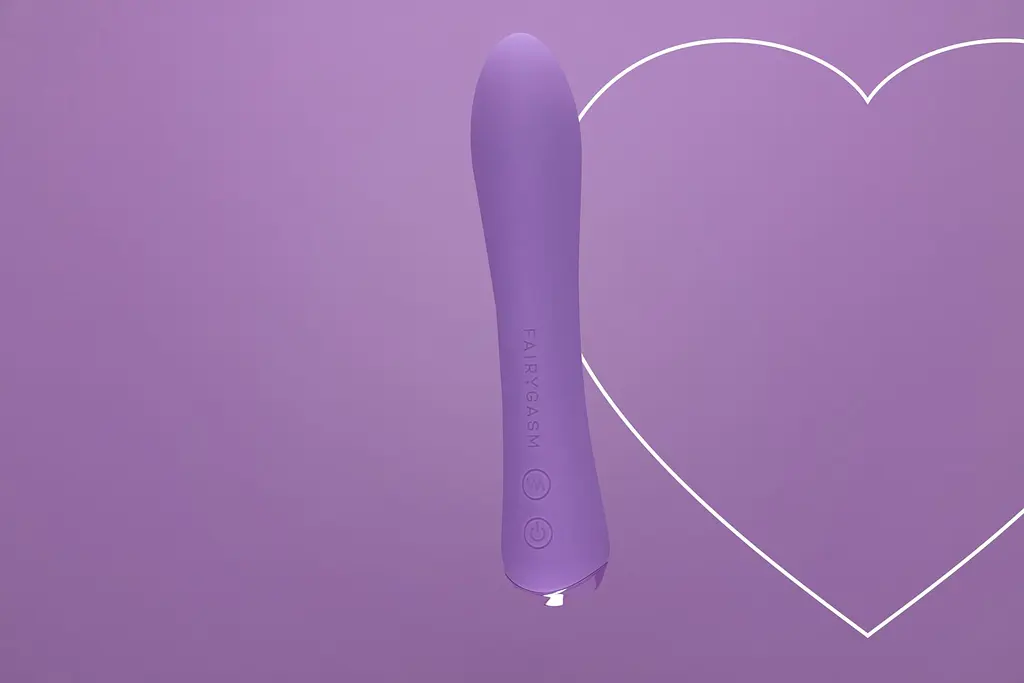 Вібратор з підігрівом FairyGasm WowGenie violet, підігрів до 42 °C - фото 6