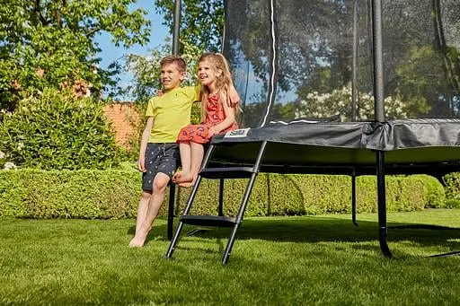 Батут Salta Comfort Edition, круглий, 305 см, чорний (5075A) - фото 4