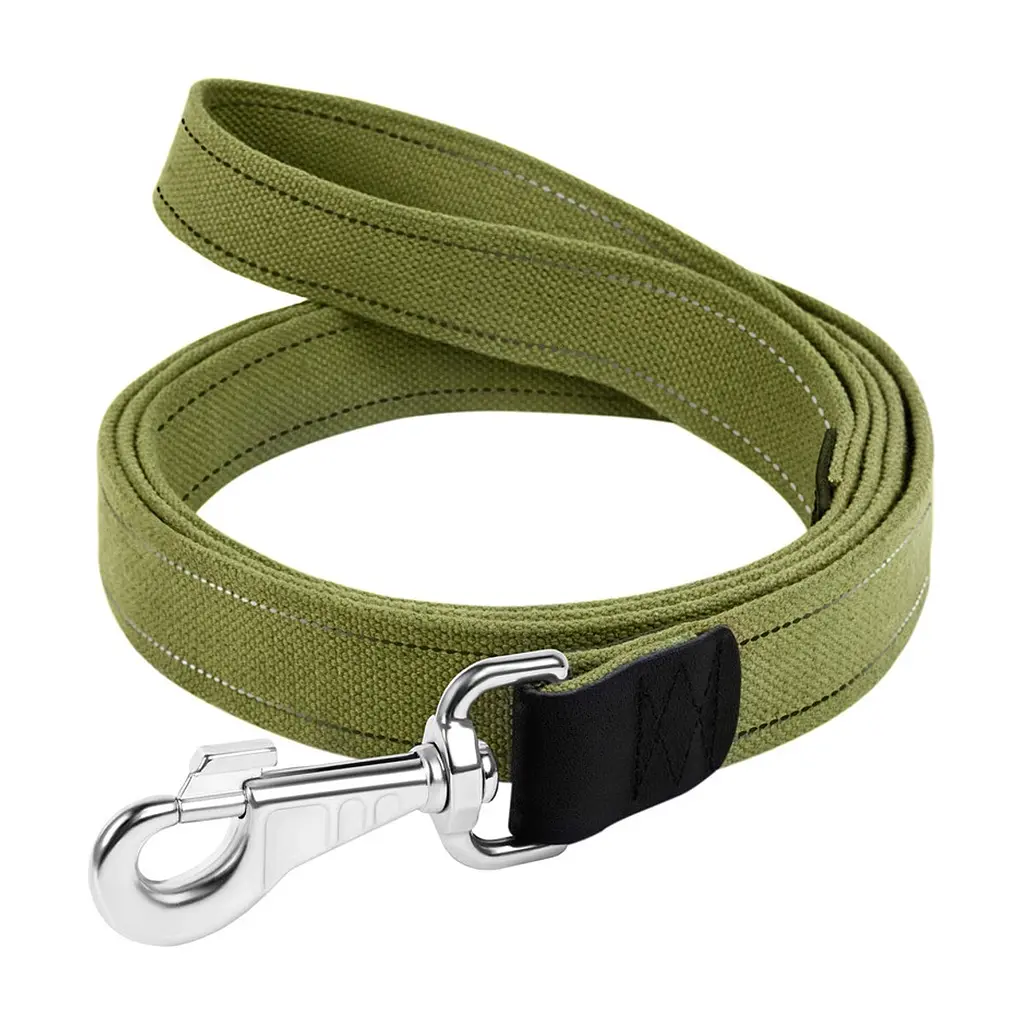 Повідець для собак Collar Брезент х/б тасьма Ш 35 мм Д 500 см (0511)