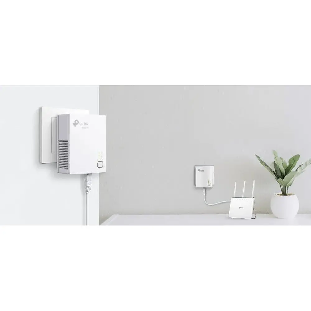 Комплект адаптерiв TP-Link Powerline TL-PA7017KIT AV1000, 1xGE, (TL-PA7017 2шт) - фото 6