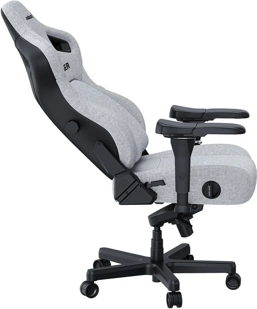 Крісло для геймерів Anda Seat Kaiser 4 Size XL Fabric Gray (AD12YDDC-XLL-20-G-CF) - фото 7