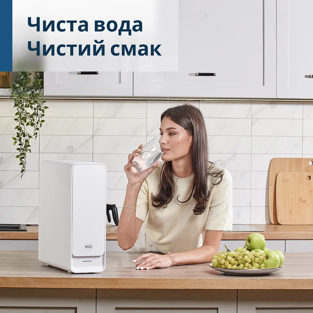 Прямоточний фільтр ViO AW-RB26-800T для очистки води із системою зворотного осмосу, 2 л/хв - фото 4
