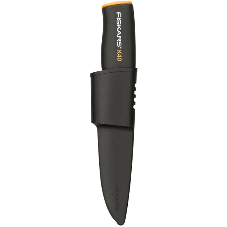Ніж загального призначення Fiskars K40 з чохлом 125860 (1001622) - фото 2