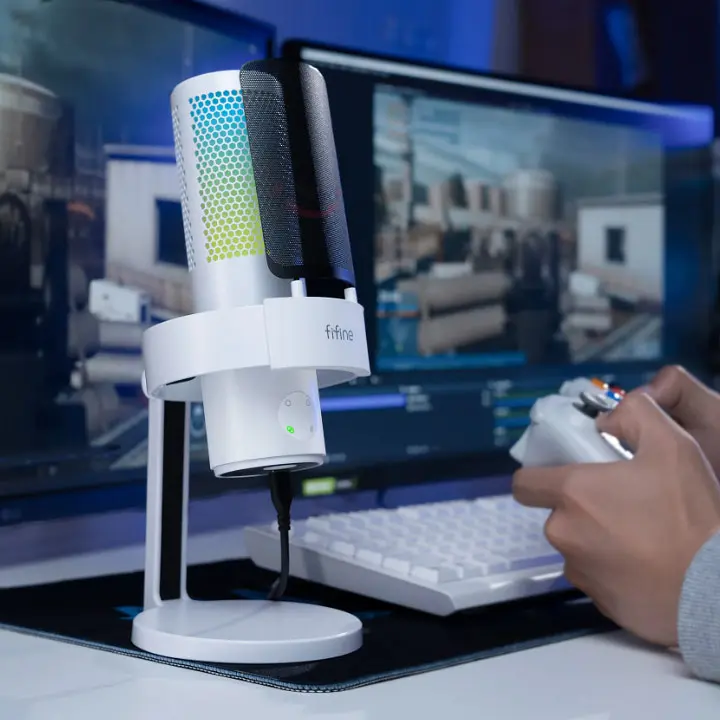 Микрофон Fifine A9W White [105616] - фото 4