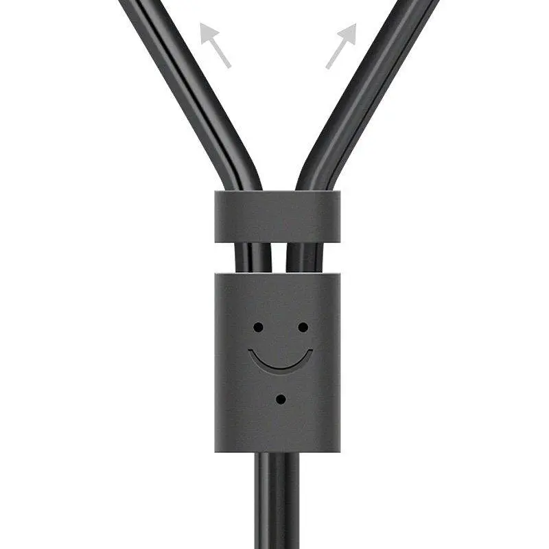Кабель AUX Audio TRS - RCAx2 M/M 0.25м UGREEN AV102 Сірий - фото 2