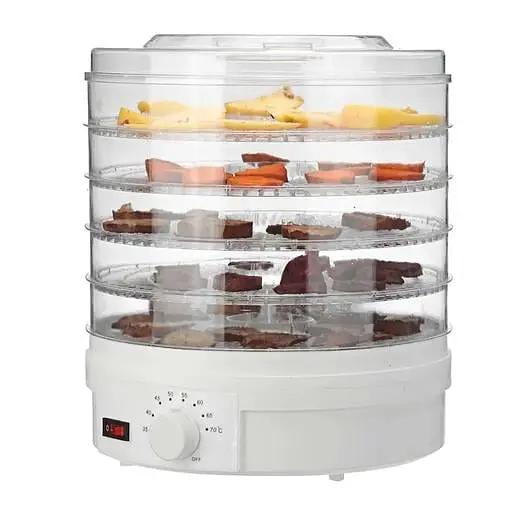 Сушарка для овочів та фруктів Supretto, з терморегулятором 350 Вт, білий (70950001) - фото 2