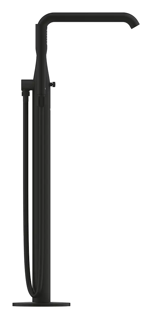 Змішувач для ванни підлоговий Grohe Essence 25248KF1 Чорний матовий - фото 2