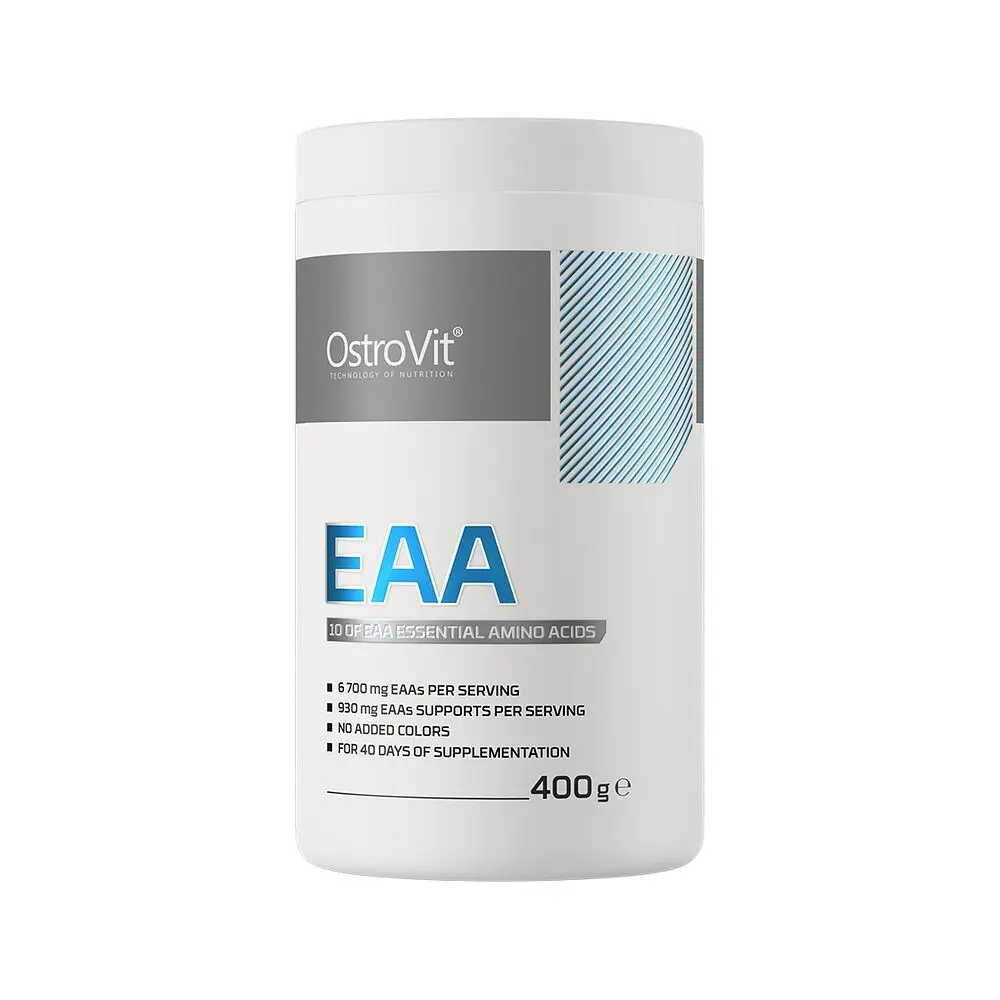Амінокислота OstroVit EAA, 400 грам - Полуничний крем - фото 2