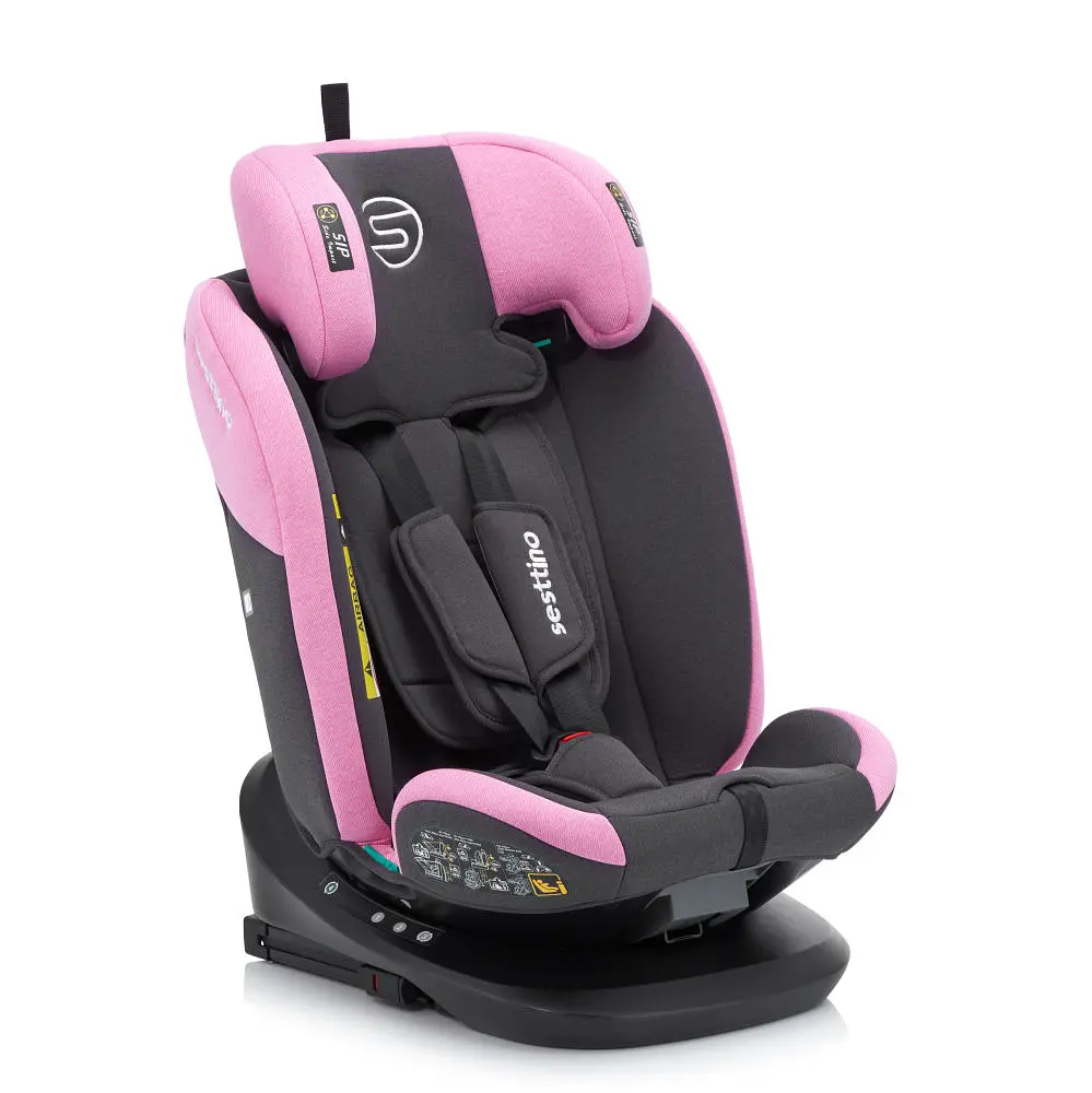 Автокресло Sesttino Oktagon Pro Isofix 0-36kg Pink - фото 2