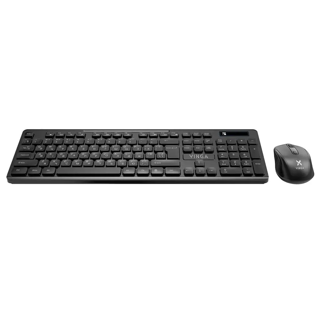 Комплект (Клавіатура та миша) Vinga KBSW-100 Wireless Black (KBSW-100) - фото 5