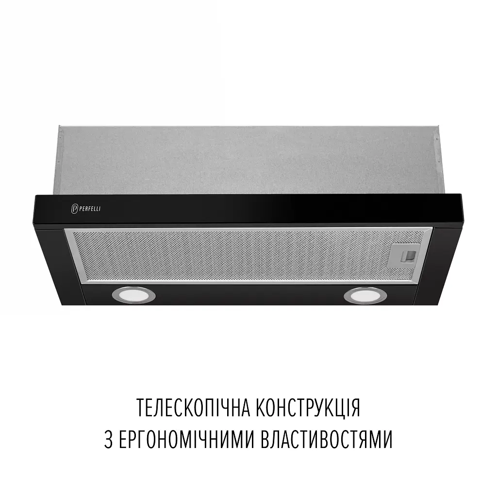 Вытяжка телескопическая Perfelli TL 6622 BL 1000 LED - фото 2