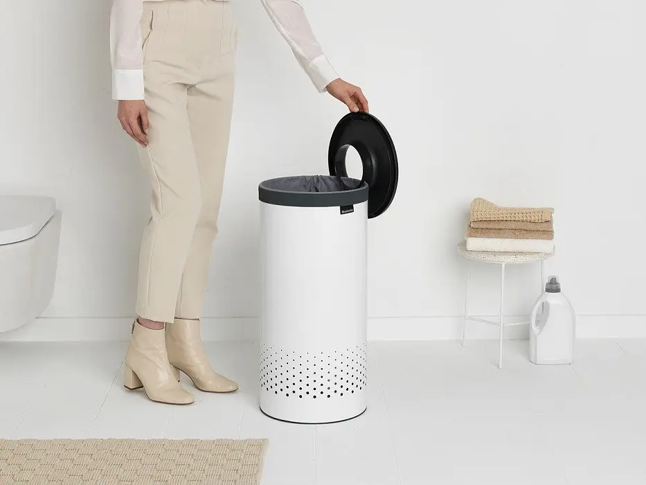 Бак для белья Brabantia Laundry Bin, 35 л, белый (304866) - фото 4