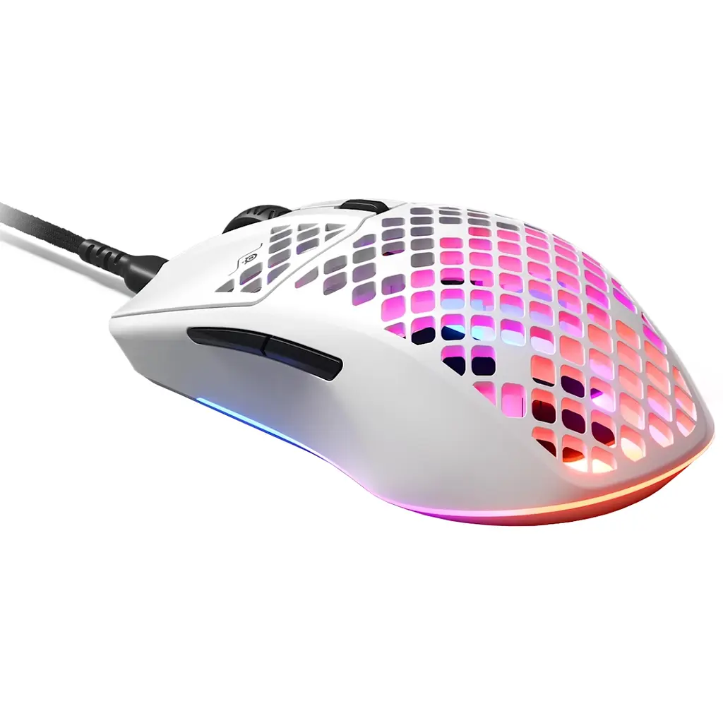 Миша SteelSeries Aerox 3 Snow 2022 Edition - фото 3