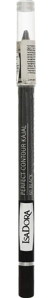 Олівець для очей IsaDora Perfect Contour Kajal відтінок 60 (Black) вага 1.2 г - фото 2