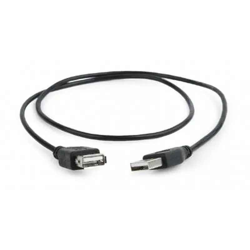 Дата кабель USB 2.0 AM/AF 0.75m Cablexpert (CC-USB2-AMAF-75CM/300-BK)