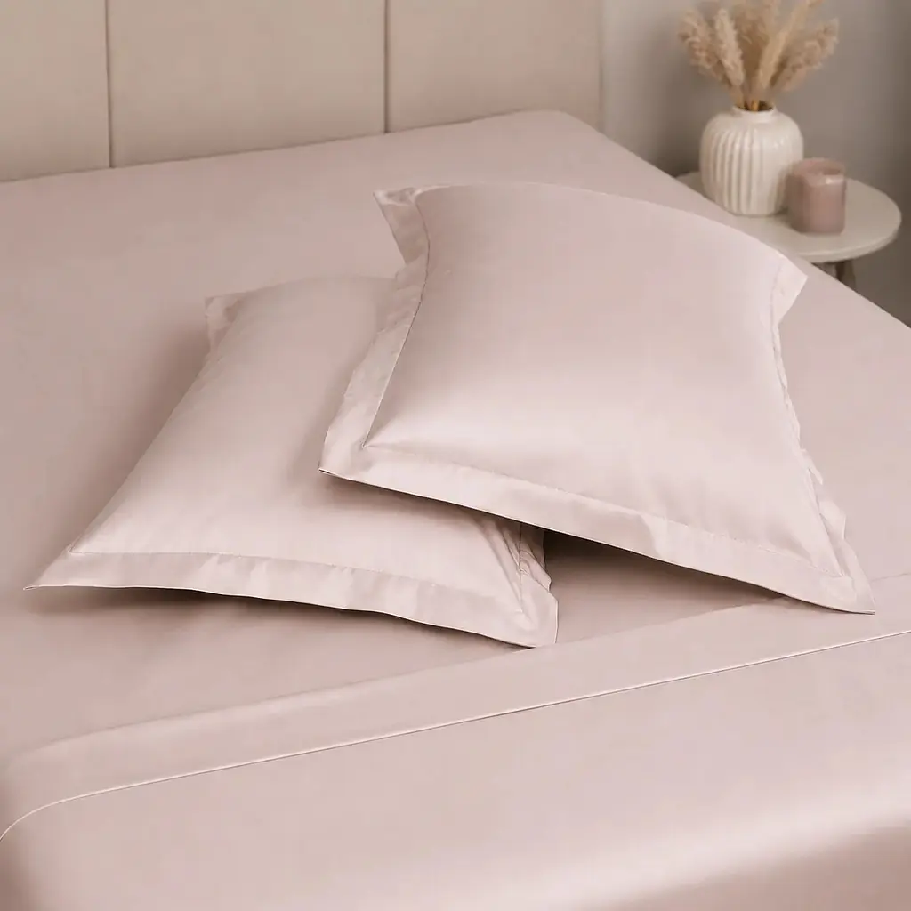 Наволочка MirSon Tencel Grey Olive 60х60 см сіро-оливковий (2200013883227) - фото 2